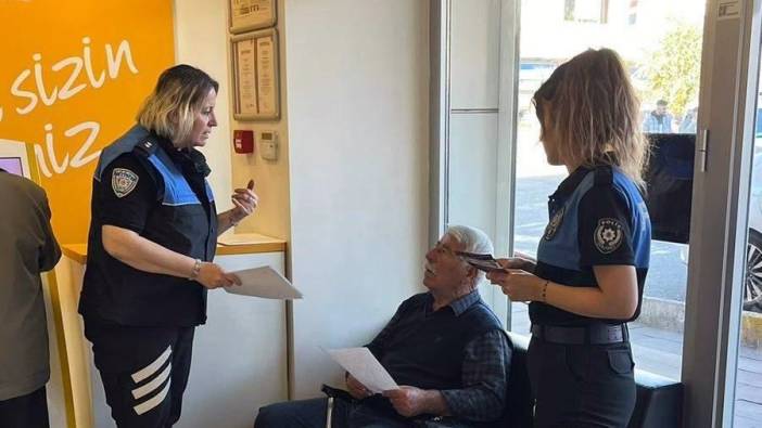 Polisten dolandırıcılara karşı vatandaşlara uyarı