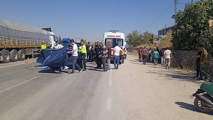 Tırın çarpması hayattan kopardı