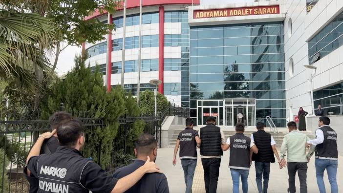 Adıyaman'da uyuşturucu operasyonu: 5 gözaltı