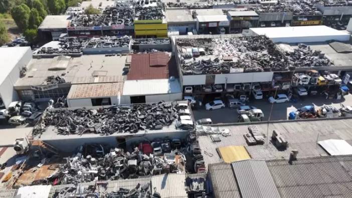 İkinci el otomobil parçası satan yerlere baskın