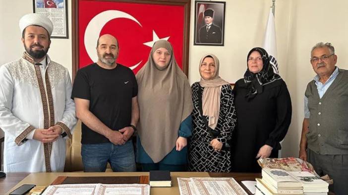 Alman anne ve kızı Çankırı'da Müslüman oldu