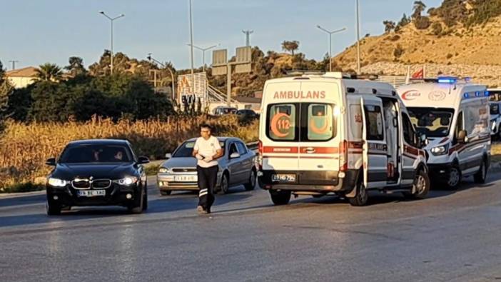 Aydın'da otobüs ve minibüs çarpıştı: 10 yaralı