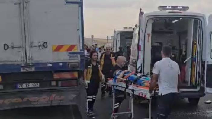 Diyarbakır’da kamyonla otomobil çarpıştı: 1 ölü, 2 yaralı