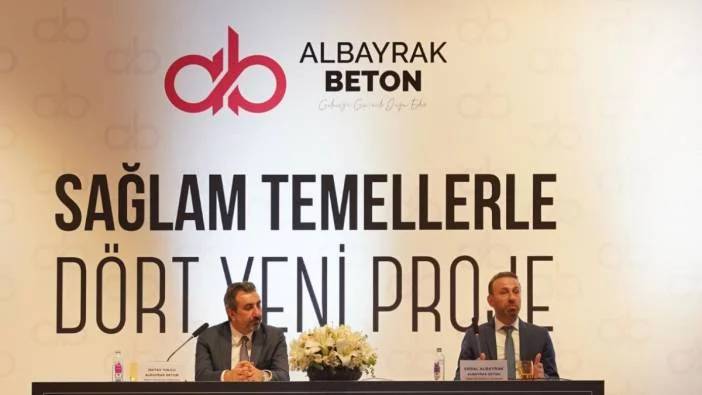 Albayrak Beton'dan 1 milyar 500 milyon TL'lik 4 yeni proje