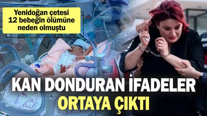 Yenidoğan çetesi 12 bebeğin ölümüne neden olmuştu: Kan donduran ifadeler ortaya çıktı