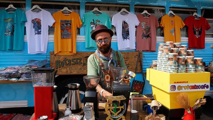 Rotası yok, kahvesi çok gezgin