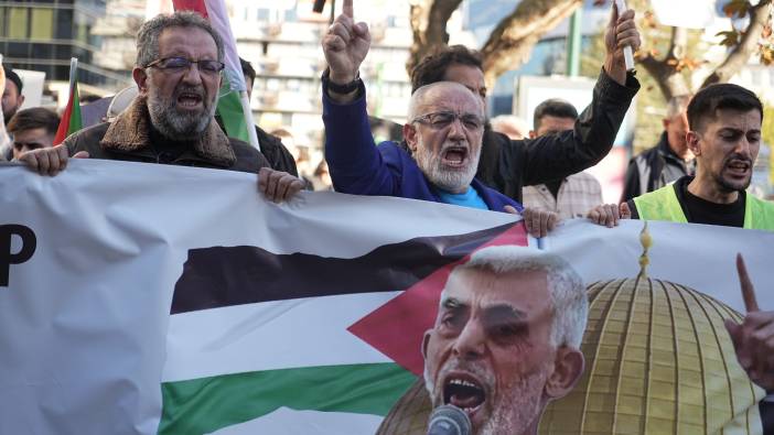 Bursa'da Yahya Sinvar için gıyabi cenaze namazı kılındı