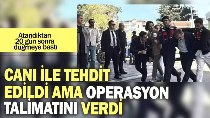 Canı ile tehdit edildi ama yenidoğan çetesi için operasyon talimatı verdi: Atandıktan 20 gün sonra düğmeye bastı