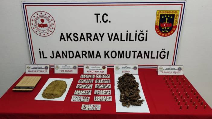 Aksaray'da uyuşturucu operasyonu: 2 tutuklama