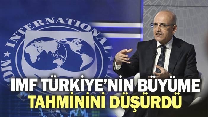 IMF, Türkiye’nin büyüme tahminini düşürdü