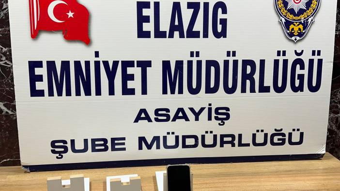 Elazığ'da gasp ve yağma operasyonu: 4 tutuklama