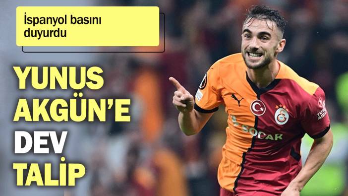 İspanyol basını duyurdu:  Yunus Akgün’e dev talip