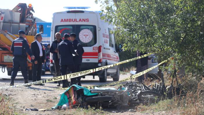 Burdur'da acı kaza: Motosiklet sürücüsü can verdi