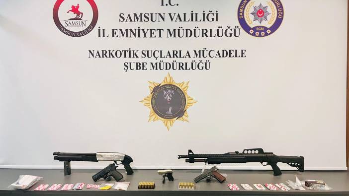 Samsun'da 24 adrese baskın: 17 gözaltı