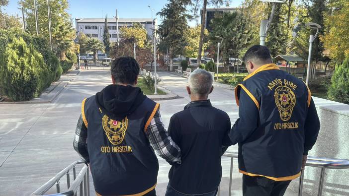 Adıyaman'da inşaatlara dadanan hırsız tutuklandı