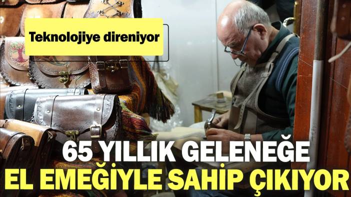 Teknolojiye direniyor: 65 yıllık geleneğe el emeğiyle sahip çıkıyor