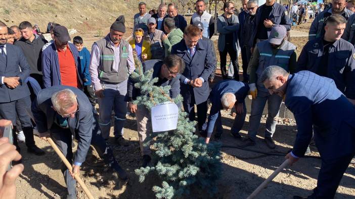Yozgat’ta bozkır ağaçlandırıldı