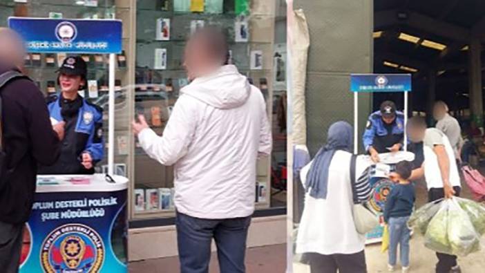 Polis bin 165 vatandaşı hırsızlık ve dolandırıcılıkla ilgili bilgilendirdi