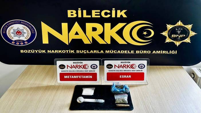 Bilecik'te uyuşturucu madde taşıyan şahıs yakalandı