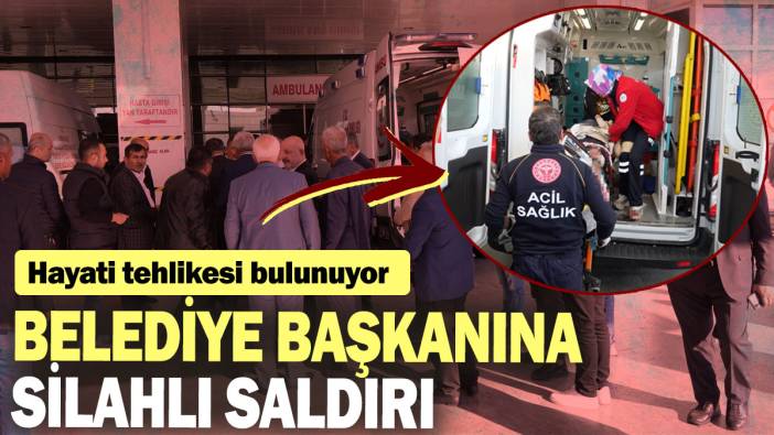 SON DAKİKA! Kırıkkale Balışeyh Belediye Başkanı'na silahlı saldırı