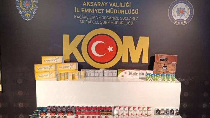 Aksaray'da kaçakçılığa geçit yok