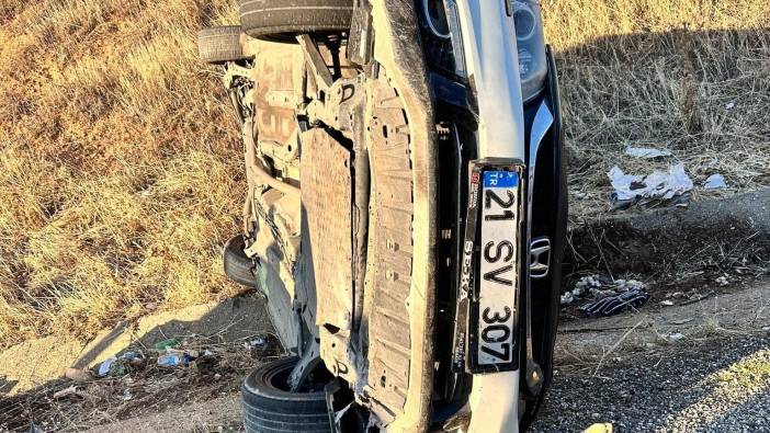 Diyarbakır’da trafik kazası: 5 yaralı