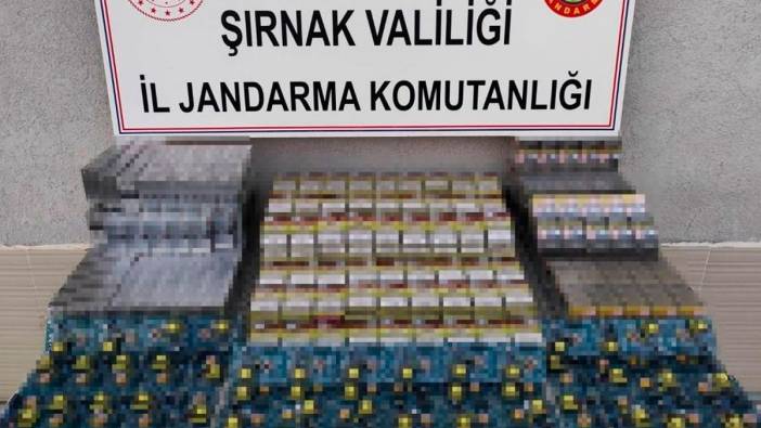 Şırnak'ta kaçakçılık operasyonu! Gümrük kaçağı malzeme ele geçirildi