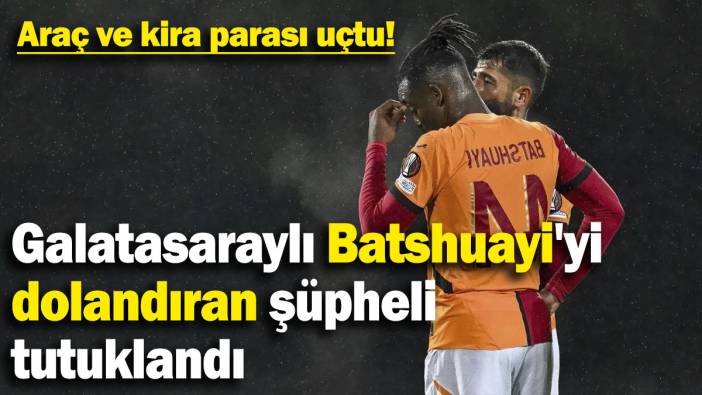 Galatasaraylı Batshuayi'ye  büyük şok: 7 milyon TL'lik büyük vurgun