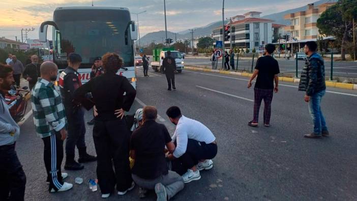 Balıkesir'de trajik kaza! Yolcu otobüsü genç kıza çarptı