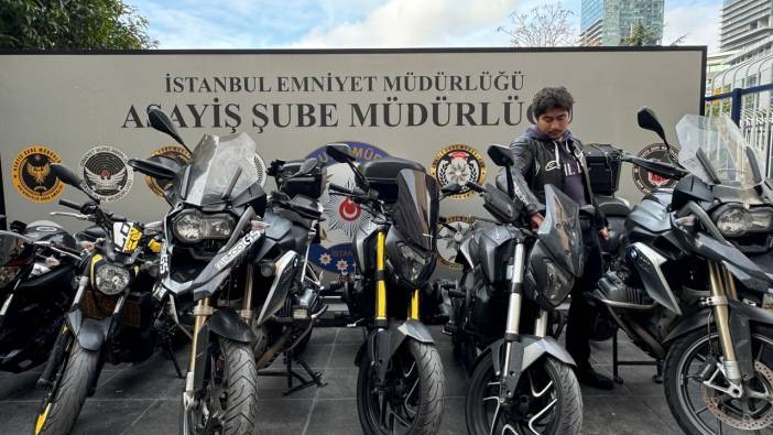 İstanbul'da motosikletlere dadanan hırsızlar kameralara yakalandı