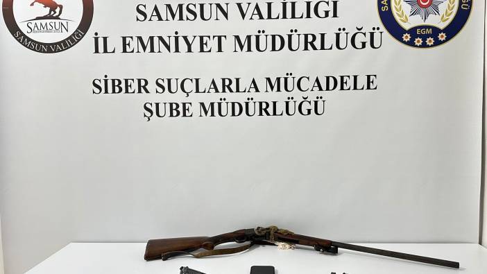 Samsun'da yasa dışı bahis reklamı yapan şahıs gözaltına alındı