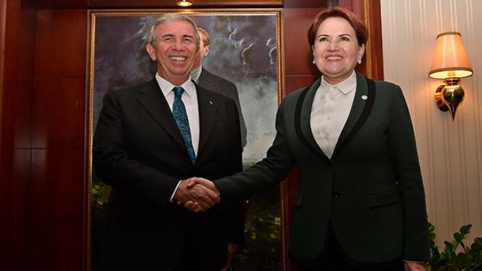 Akşener'den Mansur Yavaş'a ziyaret!