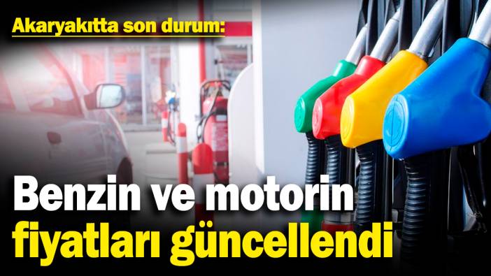 Akaryakıtta son durum! Benzin ve motorin fiyatları güncellendi (25.11.2024)