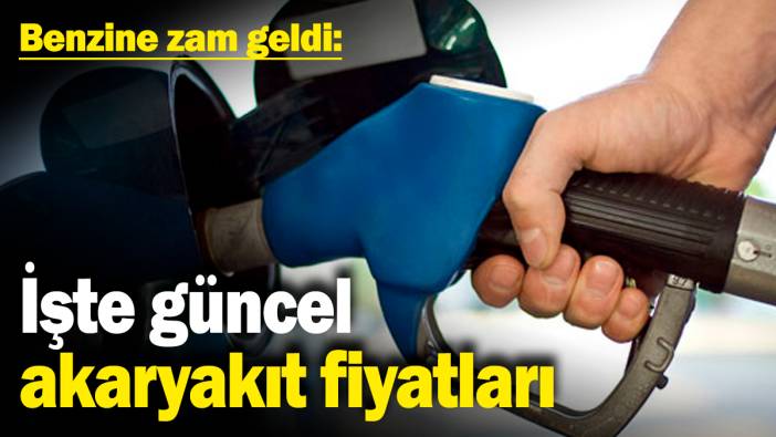 Benzine zam geldi: İşte güncel akaryakıt fiyatları (28.11.2024)