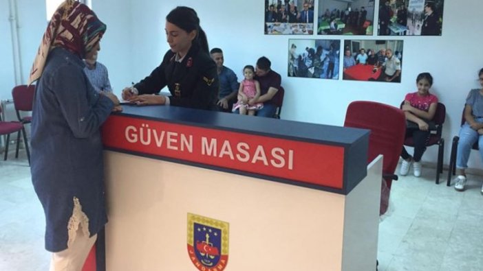 'Güven Masası' uygulaması emniyetten sonra jandarmada