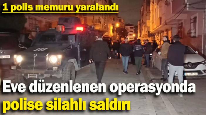 Esenyurt'ta polise silahlı saldırı! 1 polis yaralandı