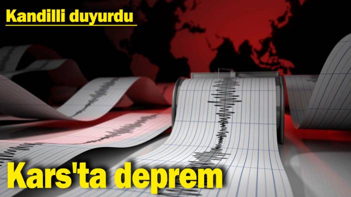 Kars'ta deprem (02.12.2024)