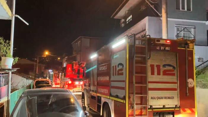 Kocaeli'nde akıllara durgunluk veren olay: Ev sahibi çıkartmak isteyince kiracı evi yaktı