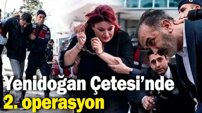 Son dakika... Yenidoğan Çetesi'nde 2. operasyon