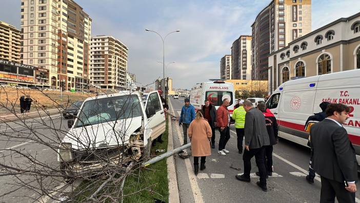 Kahramanmaraş’ta direksiyon hakimiyetini kaybetti yayaya çarptı