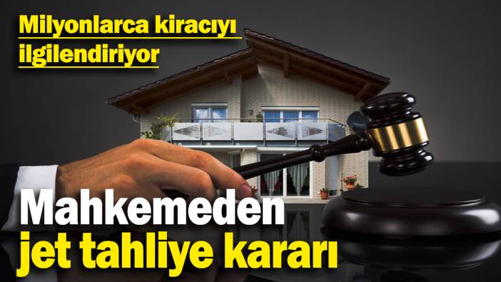 Kirayı 3500 TL eksik ödedi, Mahkeme tahliye kararı verdi