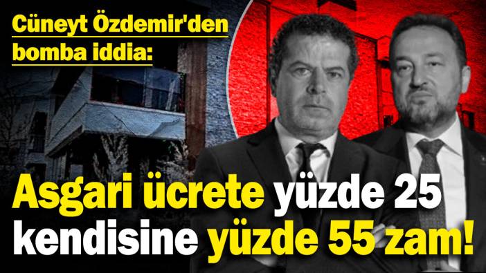 Cüneyt Özdemir'den MÜSİAD Başkanı hakkında bomba iddia: Asgari ücrete yüzde 25, kendisine yüzde 55 zam!