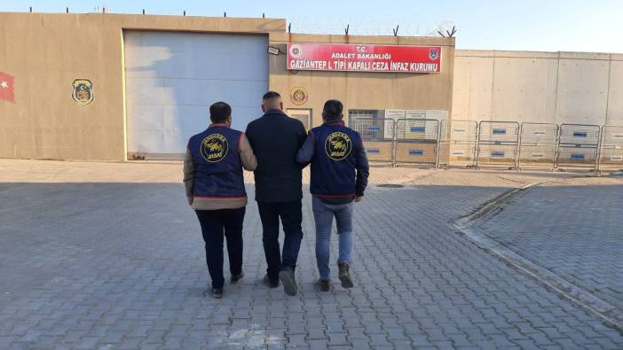 Gaziantep'te kesinleşmiş 11 yıl cezası bulunan şahıs yakalandı
