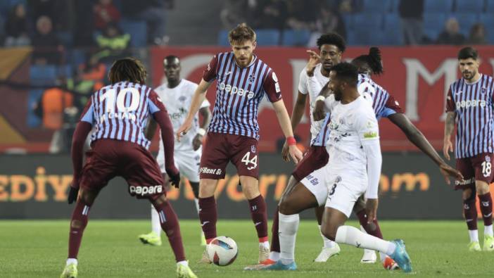 Trabzon’da nefes kesen maç