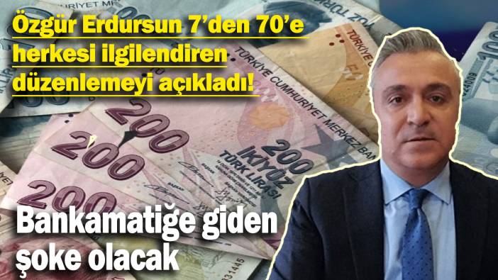 Özgür Erdursun duyurdu: Emekli maaşları için kritik tarih!