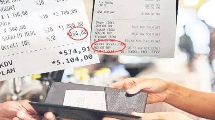 Kafe ve restoranlarda müşteriyi yeni yöntemle soyuyorlar