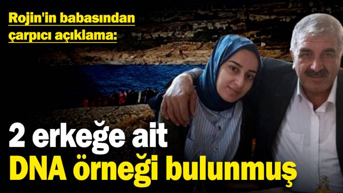 Rojin'in babasından çarpıcı açıklama: 2 erkeğe ait DNA örneği bulunmuş