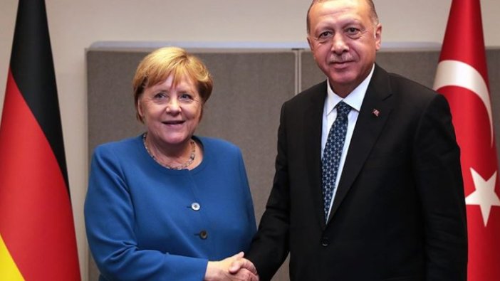 Cumhurbaşkanı Erdoğan ile Merkel telefonla görüştü