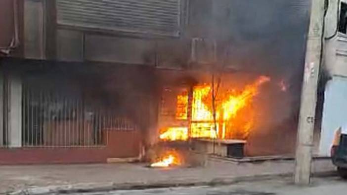 Yangından 'kıl payı' kurtuldu!