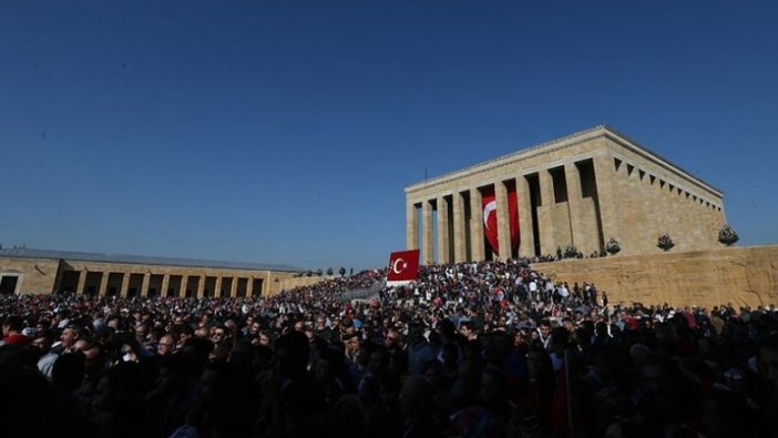 Anıtkabir'de Cumhuriyet coşkusu